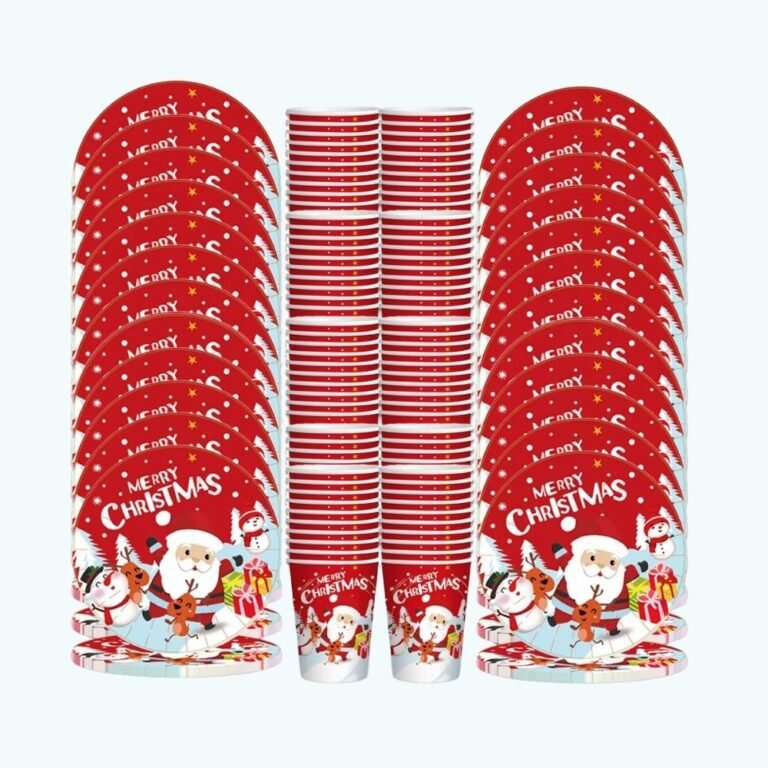 Assiette De Noel Jetable 1