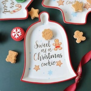 Assiette Deco De Noel Etoile Pere Noel Gant Etoile 2