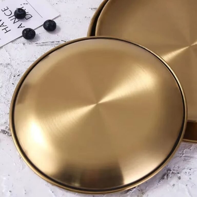 Assiette Doree De Noel 1