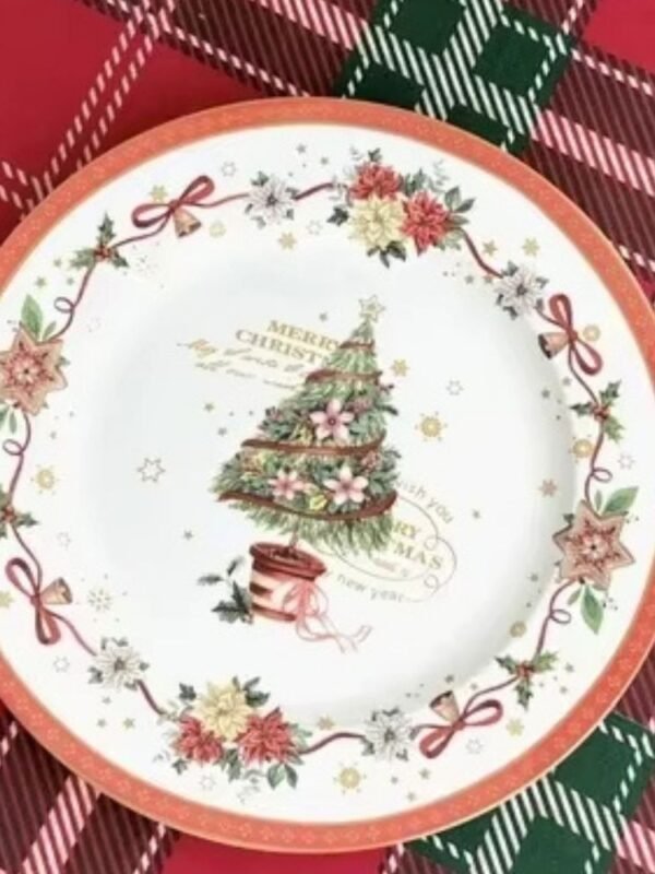 Assiette Festive De Noel 1