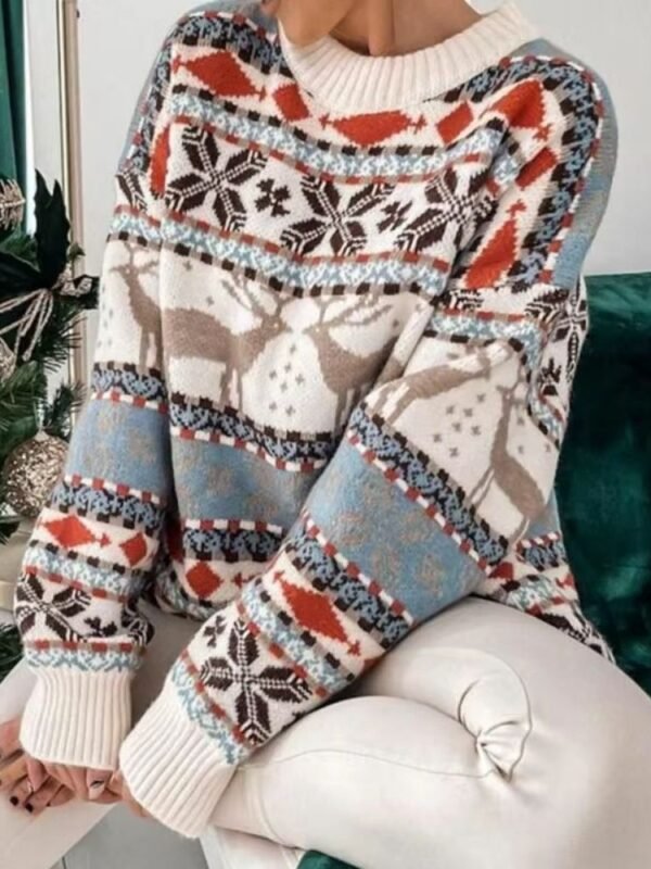 Beau Pull De Noel Femme