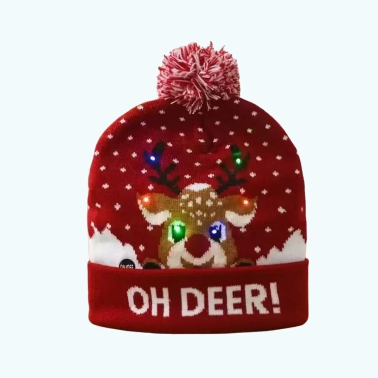 Bonnet De Noel Clignotant 2