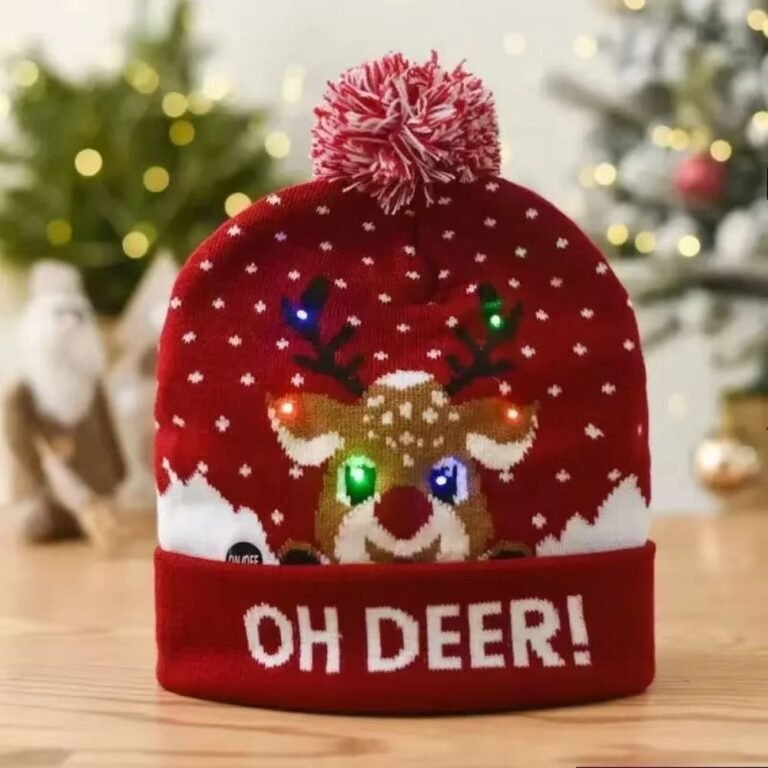 Bonnet De Noel Clignotant