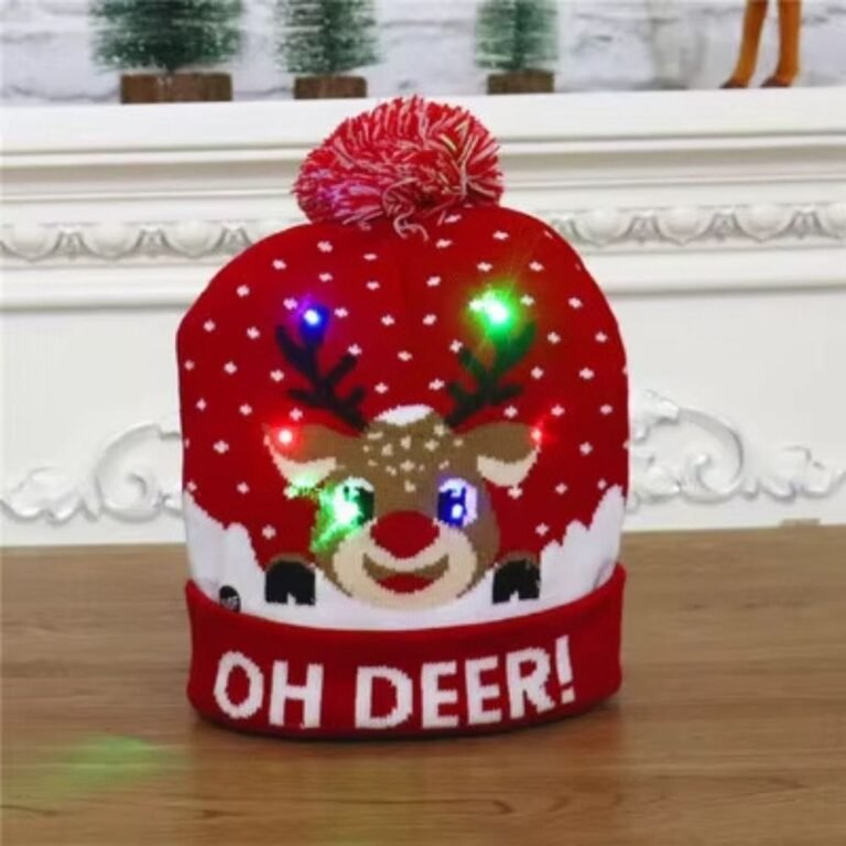 Bonnet De Noel Lumineux 2