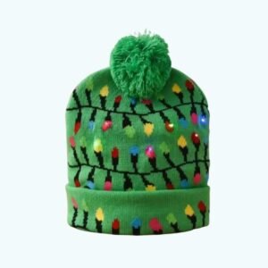 Bonnet De Noel Vert 1