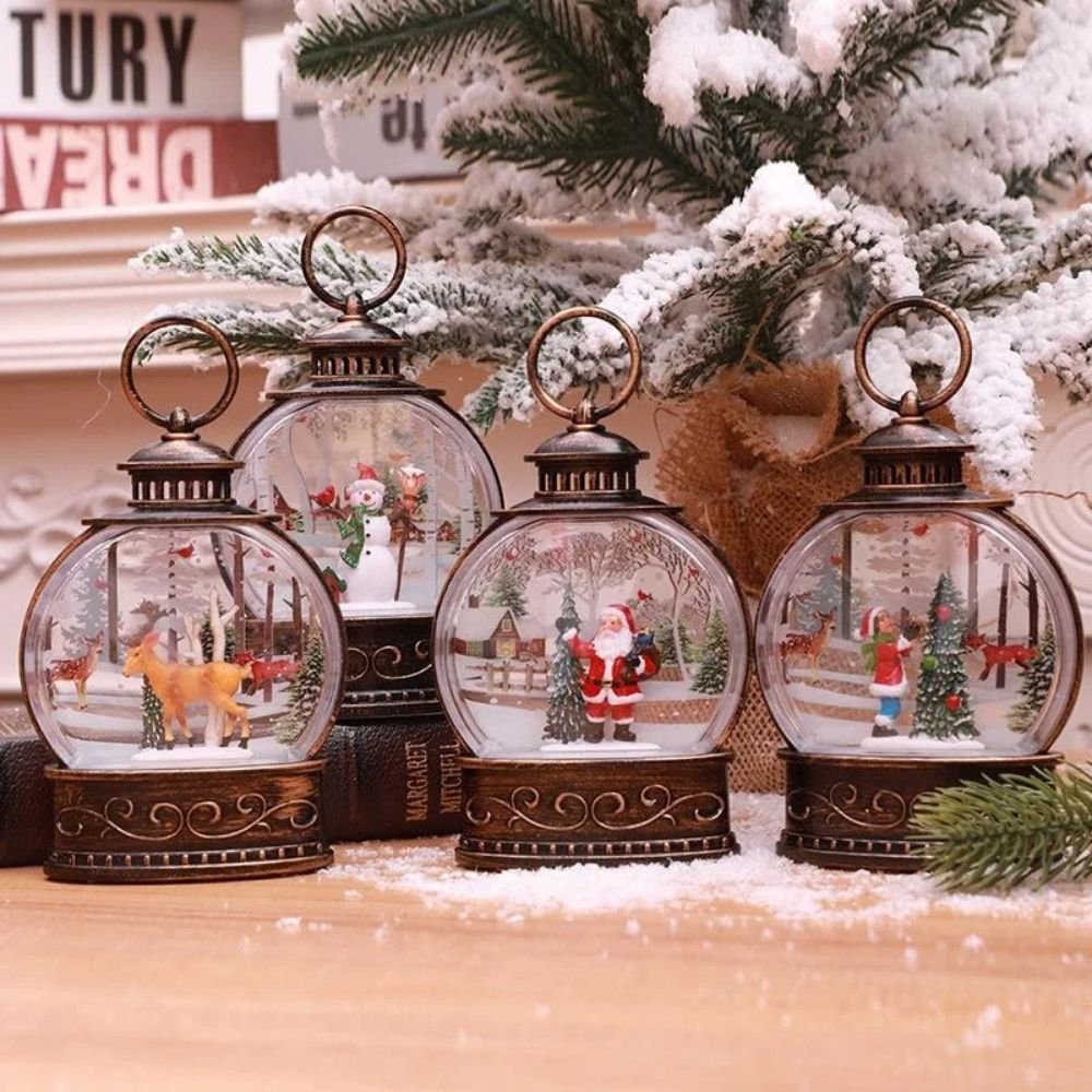 Boule Neige Noel Ancienne