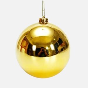 Boule De Noel Brillante Xxl Doree 1