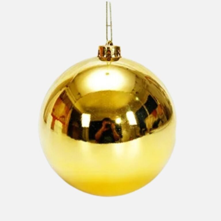 Boule De Noel Brillante Xxl Doree 1