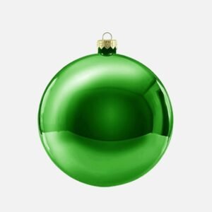 Boule De Noel Brillante Xxl Verte Foncee 1