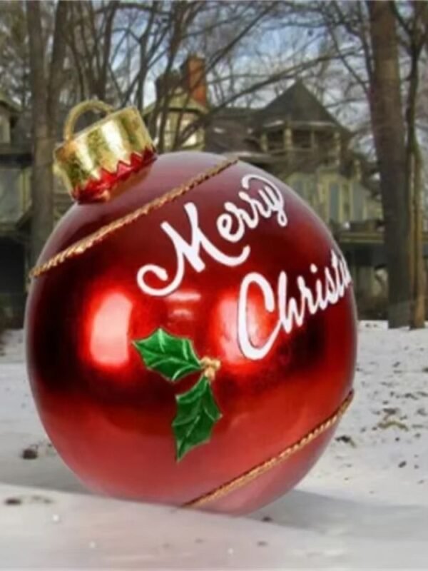 Boule De Noel Gonflable 60 Cm Merry Christmas