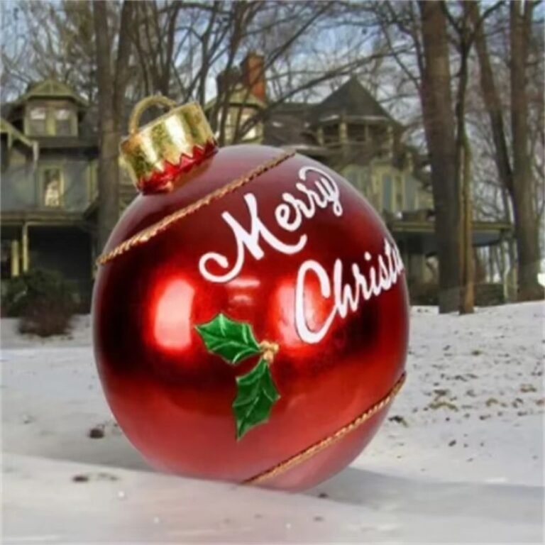 Boule De Noel Gonflable 60 Cm Merry Christmas