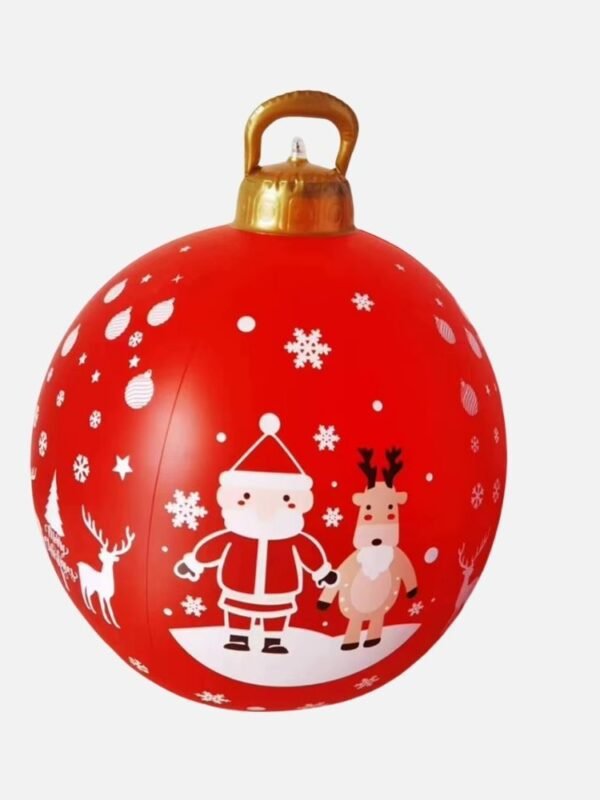 Boule De Noel Gonflable 60 Cm Pere Noel 1