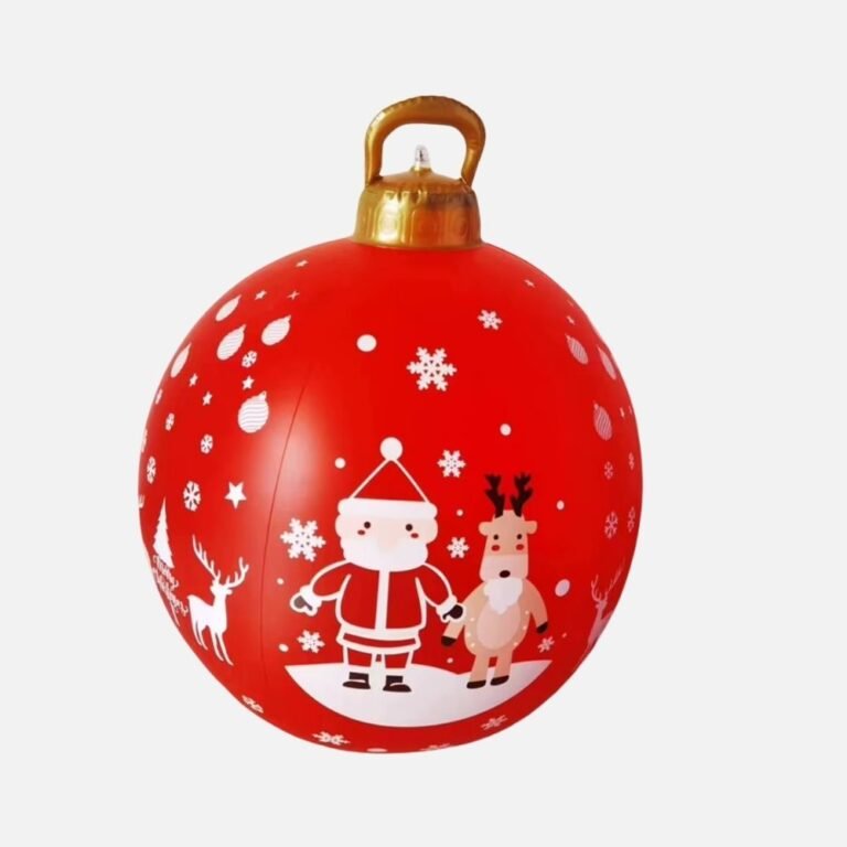 Boule De Noel Gonflable 60 Cm Pere Noel 1