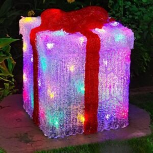 Cadeau Led Multicolore En Acrylique 1