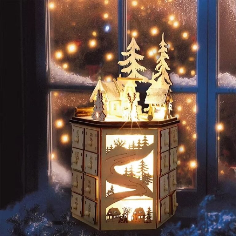 Calendrier De Lavent En Bois 4