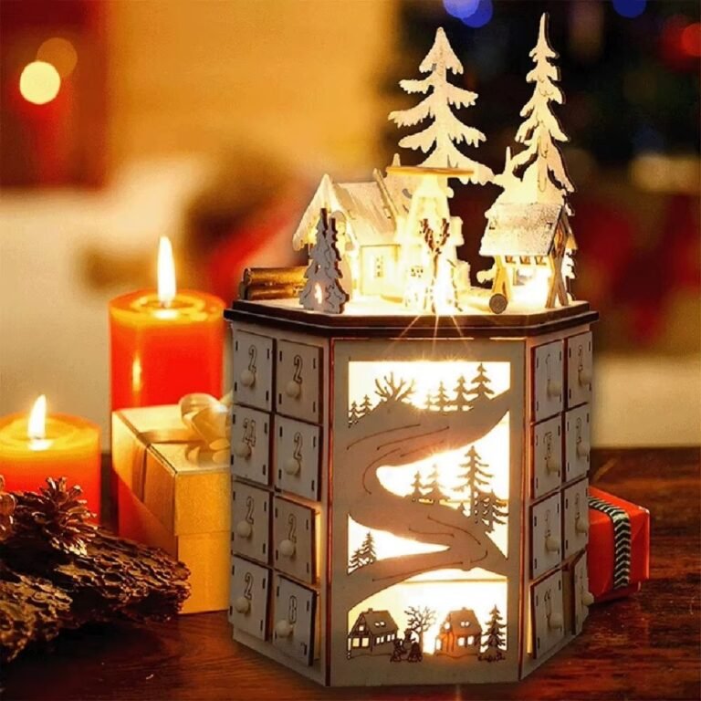 Calendrier De Lavent En Bois