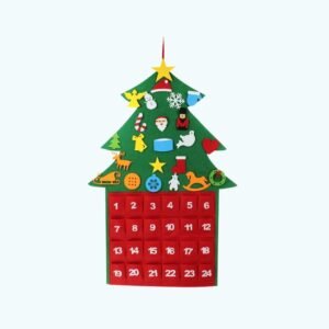 Calendrier De Lavent En Feutrine