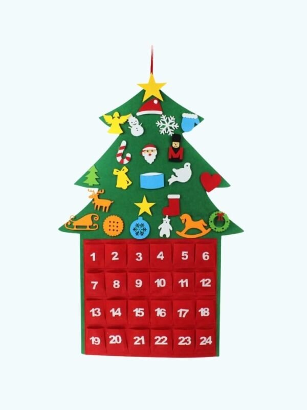 Calendrier De Lavent En Feutrine