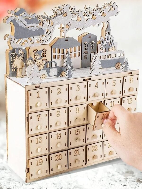 Calendrier De Lavent Paysage Noel