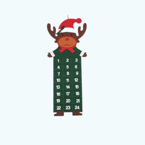 Calendrier De Lavent Renne En Feutrine