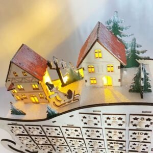 Calendrier De Lavent Traineau Led 1