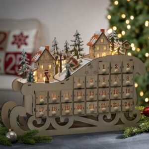 Calendrier De Lavent Traineau Led 3