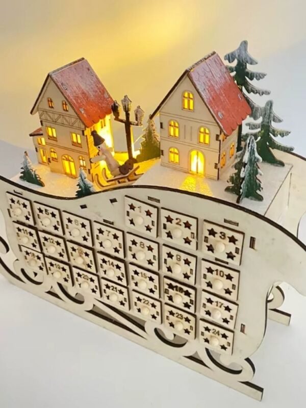 Calendrier De Lavent Traineau Led