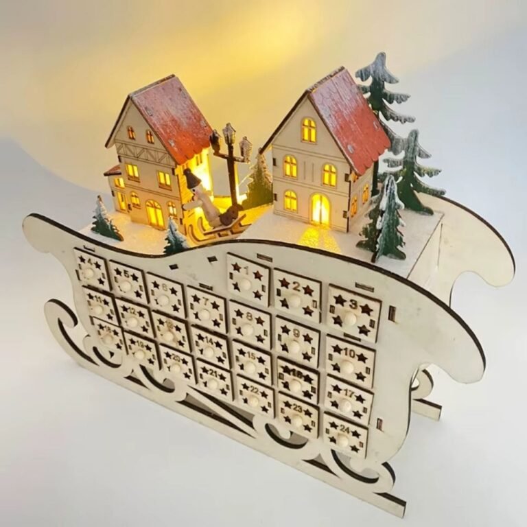 Calendrier De Lavent Traineau Led