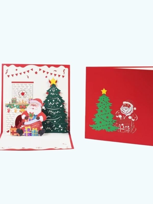 Carte De Noel 3d Sapin 1