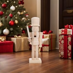 Casse Noisette Noel En Bois A Peindre