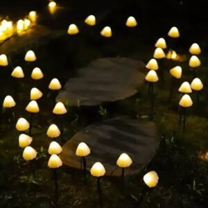 Champignons Lumineux Noel Guirlande Led 4