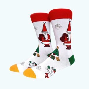 Chaussettes De Noel Blanche 1