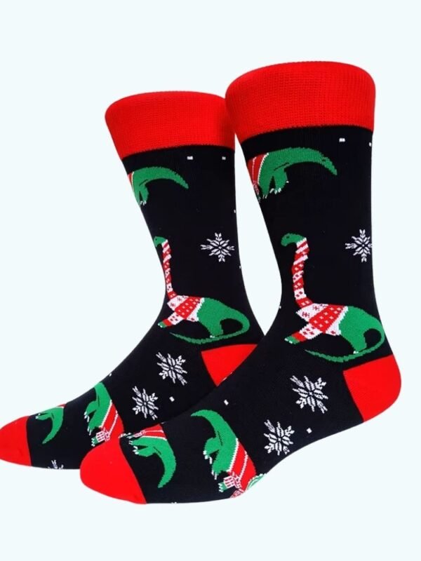Chaussettes De Noel Colorees 1