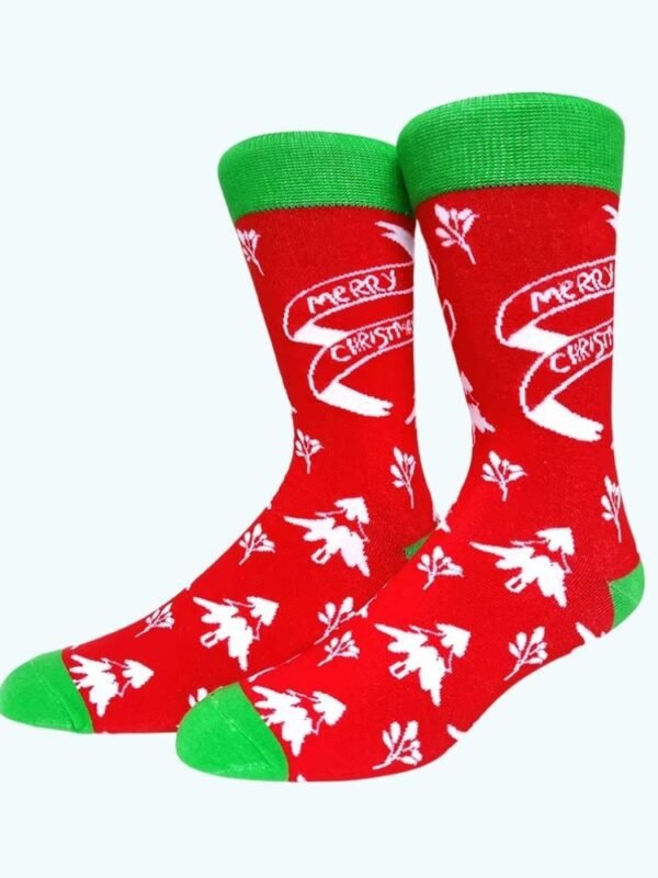 Chaussettes De Noel Rouge 1