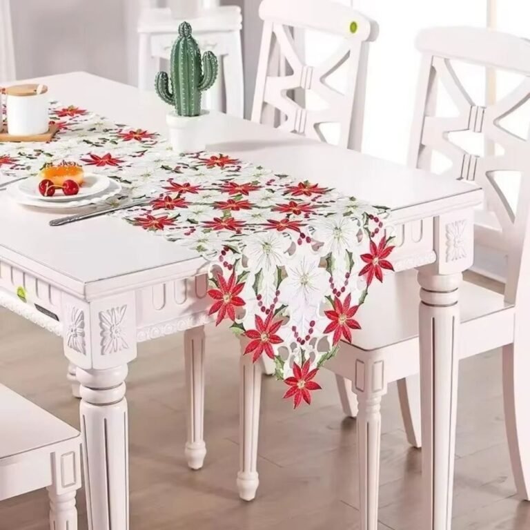 Chemin De Table Noel Brode 3