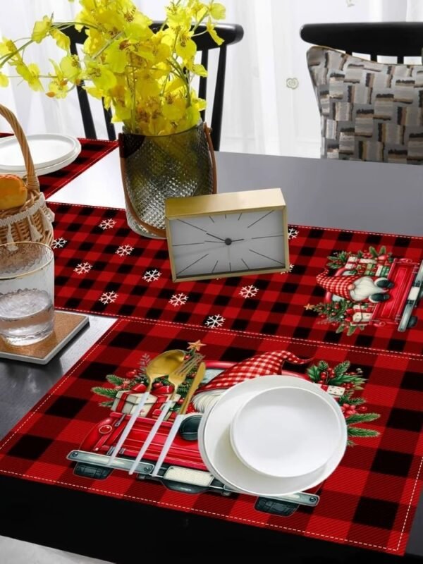 Chemin De Table Noel Ecossais
