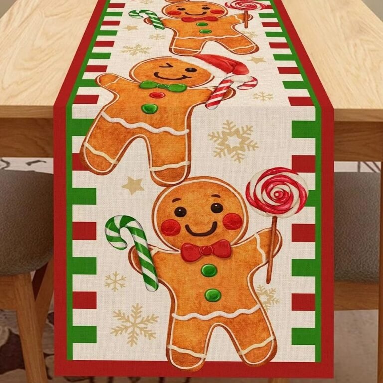Chemin De Table Noel Tissu 1
