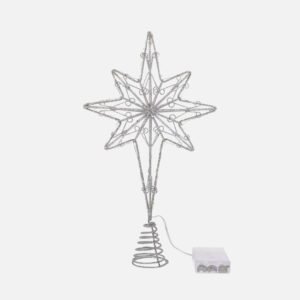 Cimier De Sapin De Noel Lumineux Etoile A 8 Branches 4