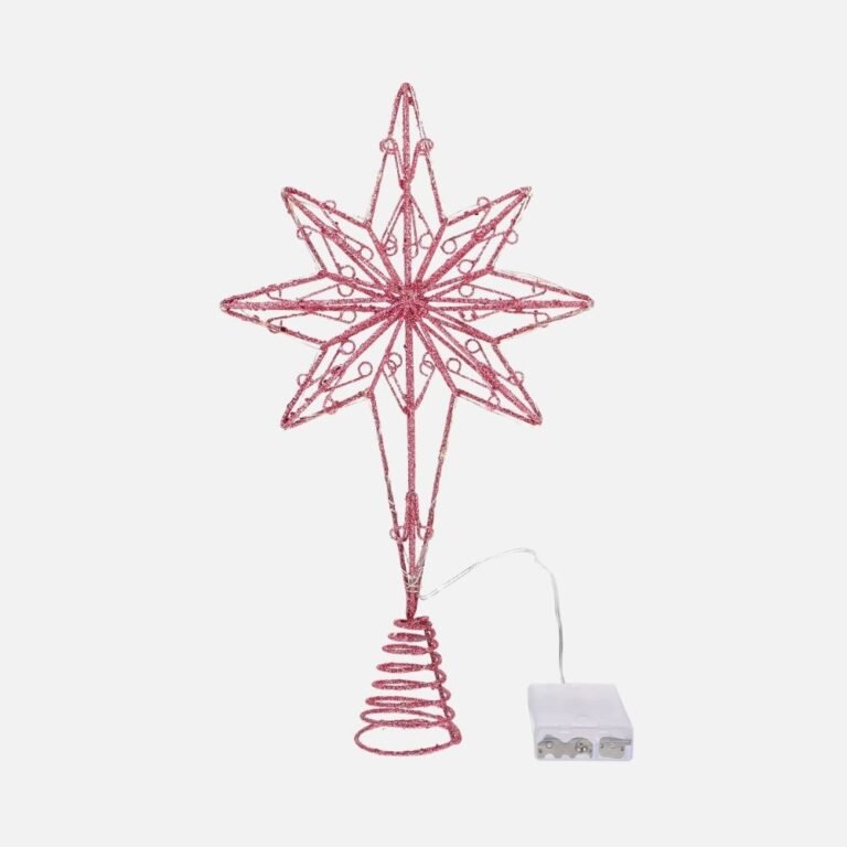 Cimier De Sapin De Noel Lumineux Etoile A 8 Branches 5