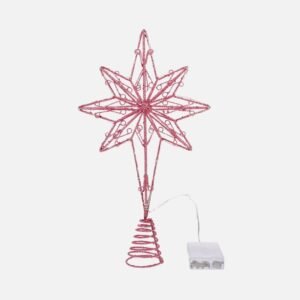 Cimier De Sapin De Noel Lumineux Etoile A 8 Branches 6