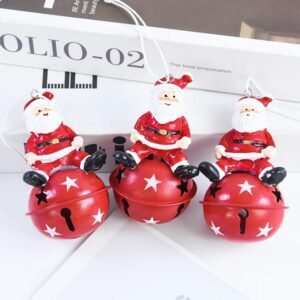 Cloche De Noel Grelot Pere Noel 4