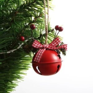 Cloche Grelot Rouge De Noel