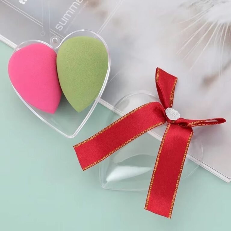 Coeur En Plastique Transparent En Deux Parties 3