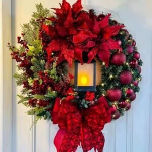 Couronne De Noel Lumineuse 30 Cm 1