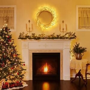 Couronne De Noel Lumineuse Led