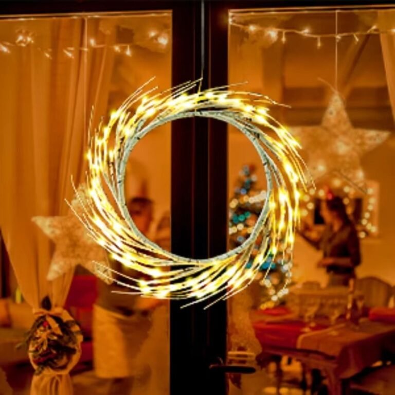 Couronne De Noel Lumineuse Led 6
