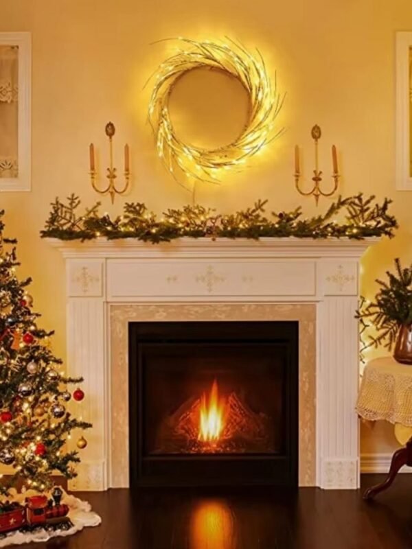 Couronne De Noel Lumineuse Led