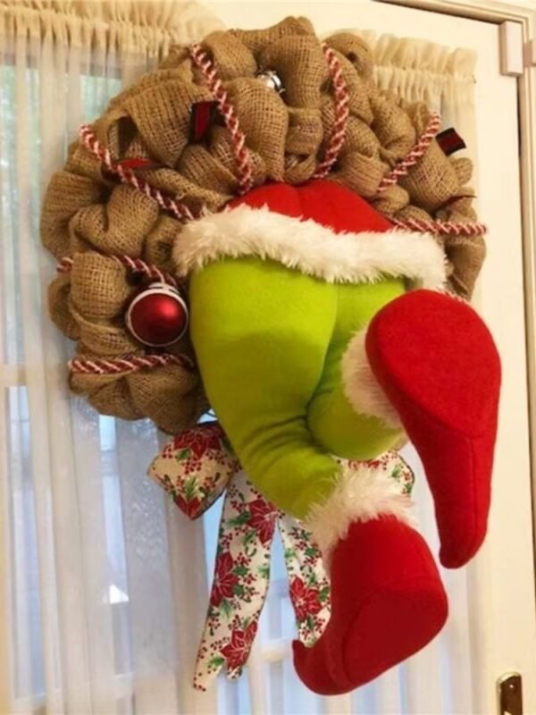 Couronne De Noel Macrame