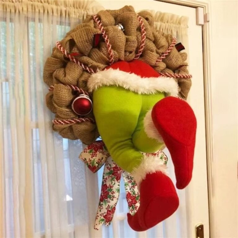 Couronne De Noel Macrame