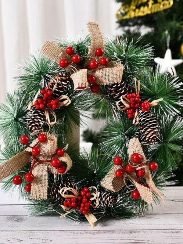 Couronne De Noel Naturelle